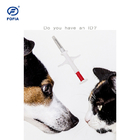 2.12 มม. Bioglass Dog ID Microchip Injectable 134.2khz Animal Transponder