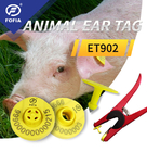 แท็กหูอิเล็กทรอนิกส์กันน้ำ Rfid Animal ISO11784 50ชิ้น