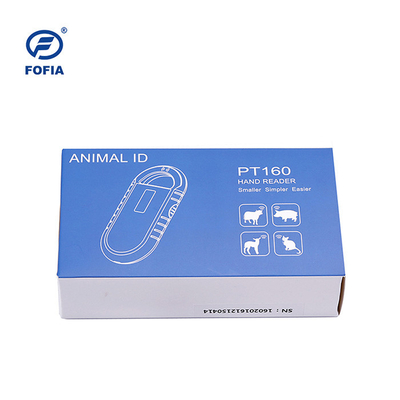 เครื่องอ่าน RFID Microchip ยอดนิยมพร้อมแบตเตอรี่แบบชาร์จได้ 134.2khz อ่านรหัส 15 หลัก