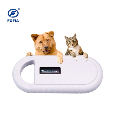 24*7oled Tag Animal Microchip Reader Pet Scanner 13ซม