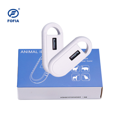 134.2khz USB Animal Pet Microchip Scanner White ID Reader ตัวเลข 15 หลัก