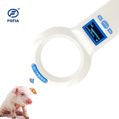 134.2Khz RFID Animal Tag เครื่องอ่านไมโครชิปเครื่องอ่าน 3AA Battery