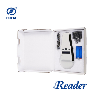 เครื่องอ่านไมโครชิพ RFID แบบพกพาประสิทธิภาพสูงสำหรับการระบุตัวตนสัตว์และการส่งข้อมูล
