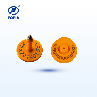 FOFIA RFID แท็กหูอิเล็กทรอนิกส์ แท็กติดตามสัตว์ที่มีเทอร์โมเมตรสําหรับแกะวัว