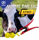 Animal Tracking Electonic Ear Tags 134.2khz Rfid สำหรับการระบุสัตว์