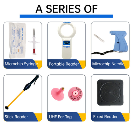 Reader For Animal ID ชิปสัตว์ PT290 UHF RFID เครื่องสแกนไมโครชิปสัตว์เลี้ยง เครื่องอ่านสัญลักษณ์สัตว์
