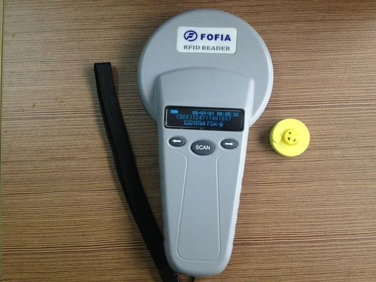 134.2kHz ISO11784/5 FDX-B ป้ายหูอิเล็กทรอนิกส์พร้อมแรงดึง 350N สำหรับระบุตัวตนปศุสัตว์