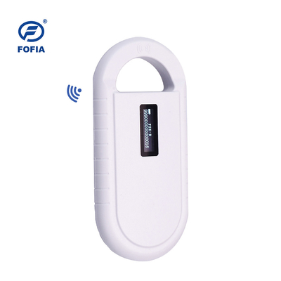 Hanheld ID Microchip Reader มินิแท็ก RFID Scanner 134.2khz