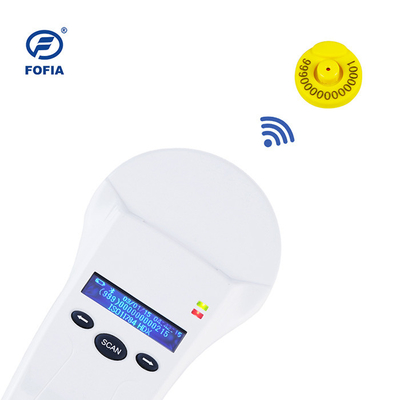 R/W ISO11784/5 HDX แท็กหูอิเล็กทรอนิกส์ พร้อมสแตนดาร์ทสั่นสะเทือน 134.2KHz Rfid Animal