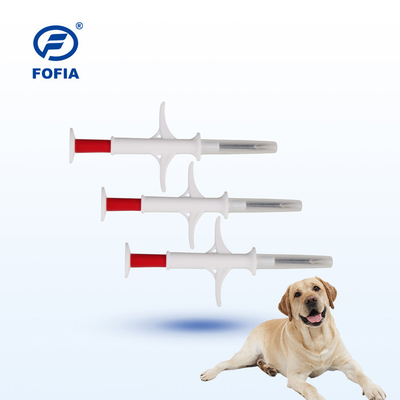50 มิลลิเมตร ISO Transponder Pet Tracking Microchip สีฉีดติดตามแมว