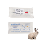 134.2Khz RFID Animal ID Microchip Syringes พร้อมแท็ก Bioglass ขนาด 1.4 * 8 มม. สำหรับ Transponders ที่ฉีดได้สำหรับสัตว์เลี้ยง