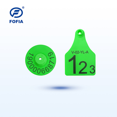 UHF อิเล็กทรอนิกส์ Ear Tags เทคโนโลยีด้านขั้นตอนสําหรับการจัดการสัตว์เลี้ยง