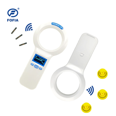 128*64 OLED Button Animal Chip Scanner พร้อม 3 ปุ่ม สากลสําหรับสัตว์เลี้ยง