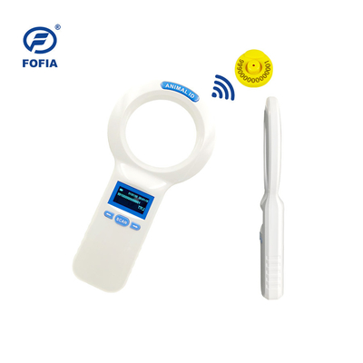 เครื่องสแกนไมโครชิป RFID ขนาด 3 ปุ่ม พร้อมเครื่องสแกนไพ่เลี้ยงที่อ่านไมโครชิป ID64