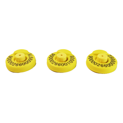 การจัดการสัตว์ RFID Tag หูสําหรับปศุสัตว์ที่มีระยะอ่าน 17 ซม.