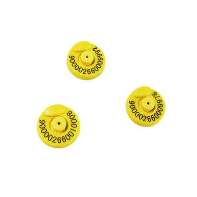 TPU การระบุหมู Rfid Tag หู กันน้ํา Anti Shedding