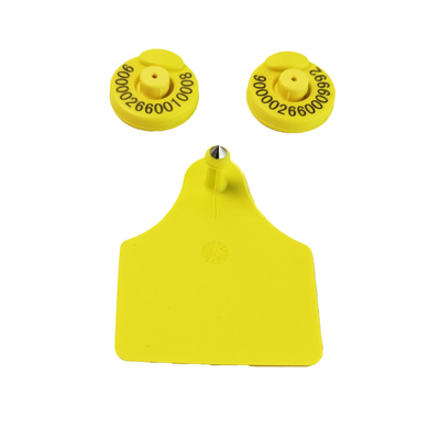 PEUR RFID Ear Tag ภายในอุณหภูมิการใช้งาน 17 ซม. สําหรับการจัดการสัตว์เลี้ยง