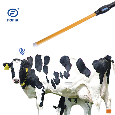 PT280T เครื่องสแกนไมโครชิปสัตว์สําหรับไมโครชิป ISO11784/5 และชิปอุณหภูมิ FOFIA HT001