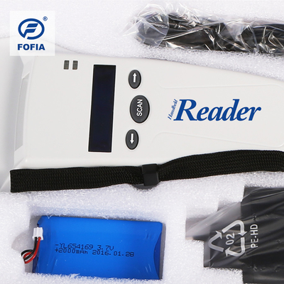 เครื่องสแกนจิประบุสัตว์มือถือ RFID