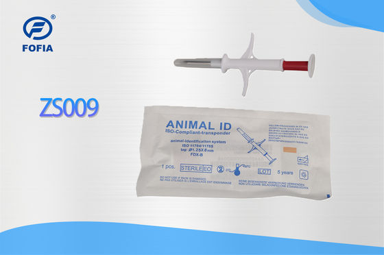 Fofia 2026 ขายร้อน RFID 134.2kHz สัตว์ ID Microchip รวมประเภทหู ZS009 กันน้ำสำหรับวัวสัตว์เลี้ยงฉีด