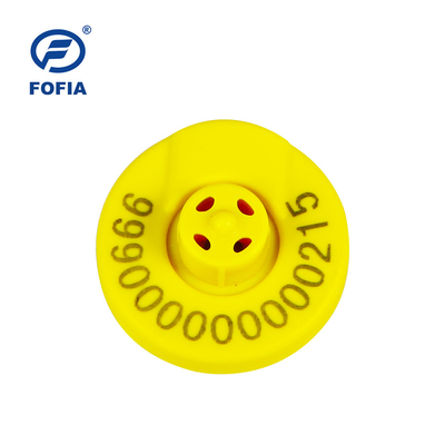 แท็กหูวัว FDX-B ที่ได้รับการรับรองจาก ICAR FULL แท็ก RFID ที่ไม่มีรหัส ICAR 991