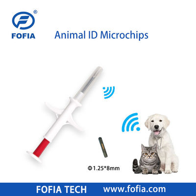 Fofia 2026 ขายร้อน RFID 134.2kHz สัตว์ ID Microchip รวมประเภทหู ZS009 กันน้ำสำหรับวัวสัตว์เลี้ยงฉีด