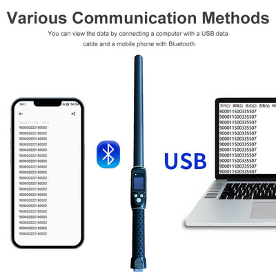ISO11784/5 RFID มือถือ 134.2khz ระยะยาว UHF RFID Reader
