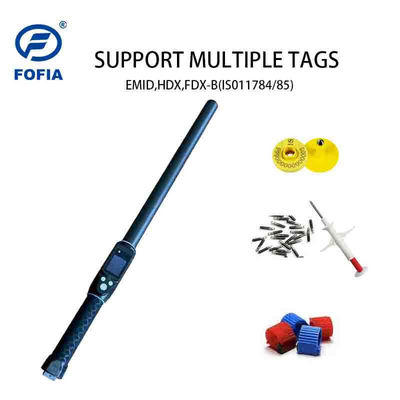 ตัวอ่านตัวเลขสัตว์ที่สมบูรณ์แบบ PT290LF UHF Stick Reader สําหรับการปลูกสัตว์