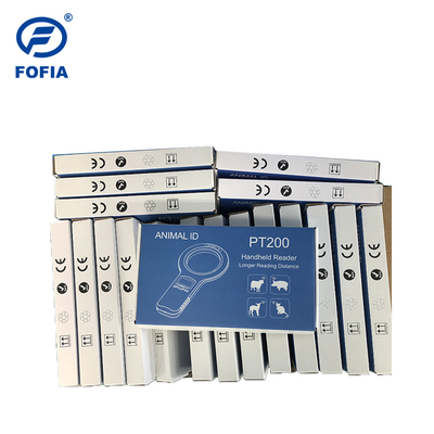 เครื่องอ่านไมโครชิป RFID แบบใช้แบตเตอรี่ลิเธียมแบบชาร์จได้ ช่วยให้กระบวนการระบุตัวตนง่ายขึ้น