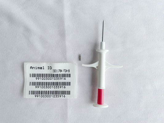 ไมโครชิป Animal ID ด้วย ISO11784/5 Fdx-b มาตรฐาน R/w สําหรับระบบควบคุมอุณหภูมิสัตว์