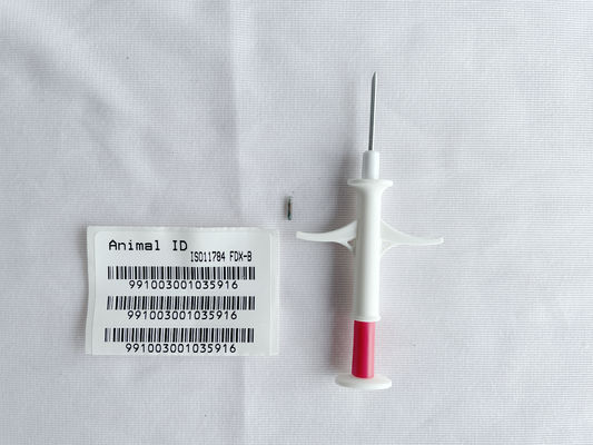 FDX-B RFID Animal ID Microchip ความแม่นยําสูง 2.12*12mm/1.4*8mm