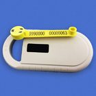 จับ RFID Microchip Scanner สำหรับสัตว์หูแท็กสามารถอ่านใบรับรอง CE