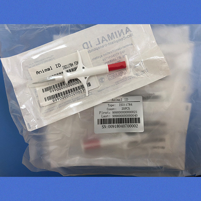 Unshared ICAR Code FDX - B ID Animal Microchip บรรจุในถุงปลอดเชื้อแยกจากกัน