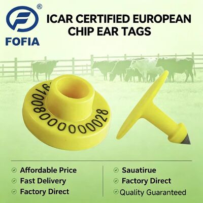 Professional Electronic Ear Tags for Livestock Identification and Tracking Offering Durable Solutions for Sheep and Goat Management