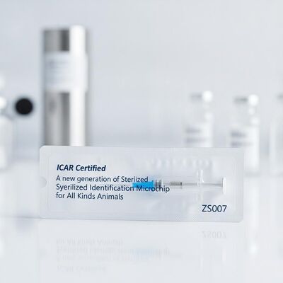 ICAR ได้รับการรับรอง มิโครชิปจําหน่ายฉีดเชื้อใหม่สําหรับสัตว์ทุกชนิด ZS007