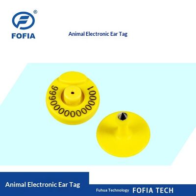 FDX อีเล็คทรอนิกส์ออฟฟริคเวนซ์ต่ําใหม่ RFID Animal Tag Full-Duplex หมู วัว เปิด / ปิดปาก การระบุสัตว์