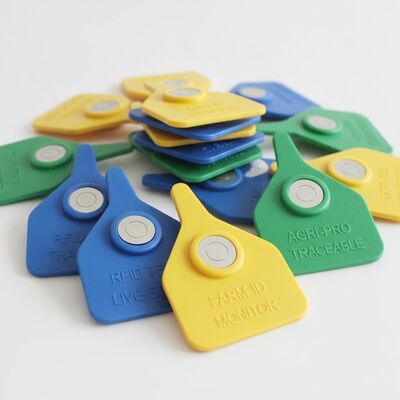 Anti Falling Waterproof Identification แท็กปศุสัตว์แท็ก Rfid สำหรับโค