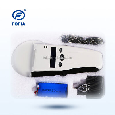 FOFIA พลาสติกทนทาน RFID Handheld Reader 128x32 หน้าจอ OLED/USB สำหรับระยะยาว Pet & ฟาร์ม/Ranch ใช้