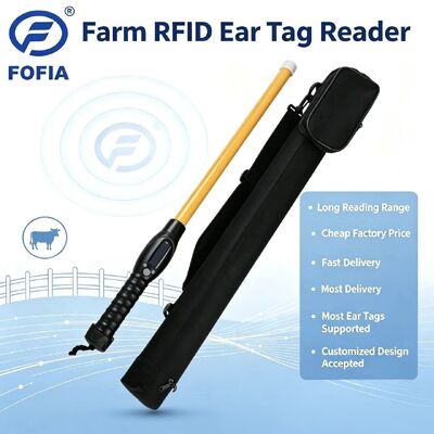 FOFIA กันน้ํา PT280 RFID Reader 134.2kHz PVC พลาสติก NLIS ออสเตรเลีย ICAR ยอมรับวัตถุประจําตัววัว USB ISO 11784/5 10-20cm