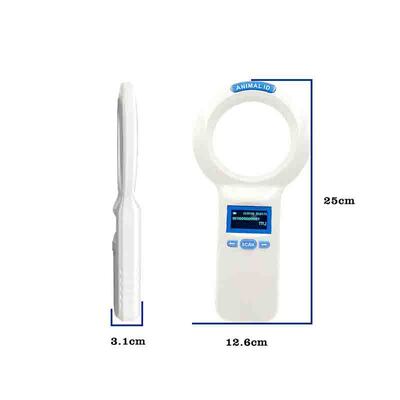 กันน้ำFOFIA PT200 RFID Handheld Reader 128X64 หน้าจอOLEDยาวระยะทางอ่าน 10-20M ISO11784/5 โปรโตคอล