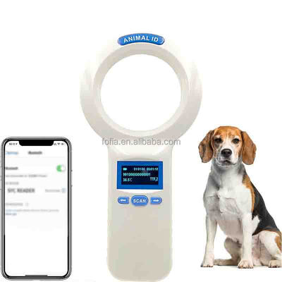 กันน้ำFOFIA PT200 RFID Handheld Reader 128X64 หน้าจอOLEDยาวระยะทางอ่าน 10-20M ISO11784/5 โปรโตคอล