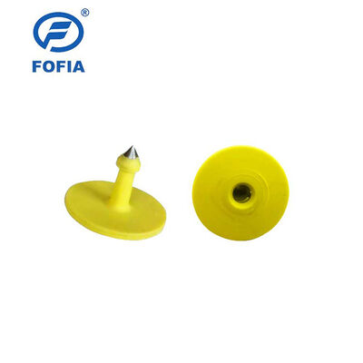 Fofia ICAR ET926 RFID TPU กันน้ํา แท็กหูสัตว์ FDX-B 134.2Khz EM4305 ชิป