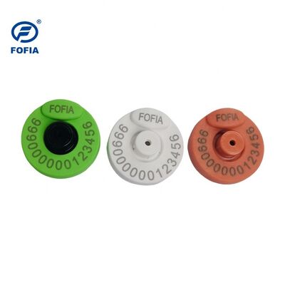 Fofia ICAR การรับรองปลาสติก Ear Tags สําหรับวัวหมูแพะ