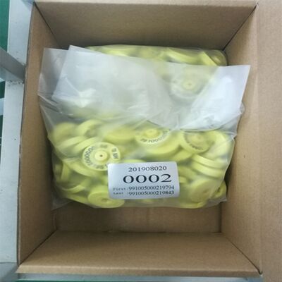 แท็กหู RFID อิเล็กทรอนิกส์ที่ได้รับการรับรองจาก FOFIA เต็มรูปแบบสำหรับปศุสัตว์