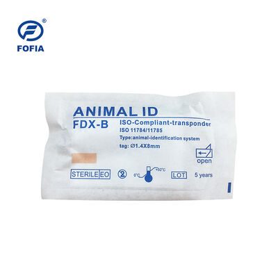 ICAR รับรอง Fofia 2026 ขายดีใหม่ RFID 134.2kHz สุนัขสัตว์ไมโครชิปแบบแยกพลาสติก ZS008 กันน้ำสำหรับสัตว์เลี้ยง