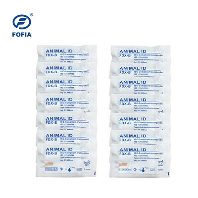 ICAR รับรอง Fofia 2026 ขายดีใหม่ RFID 134.2kHz สุนัขสัตว์ไมโครชิปแบบแยกพลาสติก ZS008 กันน้ำสำหรับสัตว์เลี้ยง