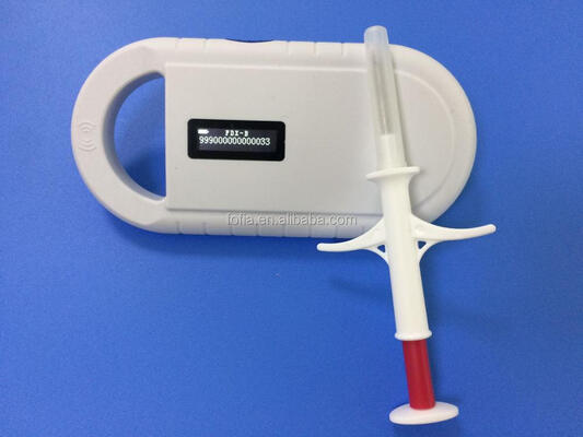 Fofia มือถือพลาสติกสัตว์ Microchip RFID Card Reader PT160 134.2kHz OLED Screen USB แบตเตอรี่ลิธีโอ CE รับรอง ISO