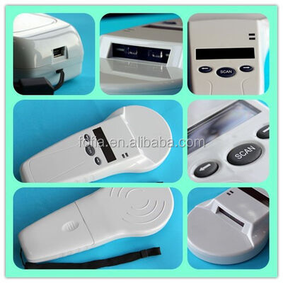 สื่ออ่านมือแบบ RFID ทนทาน FOFIA PT580 125kHz/134.2kHz ISO11784/5 128x32 OLED Screen ระยะอ่าน 10-20m USB/สําหรับสัตว์เลี้ยง