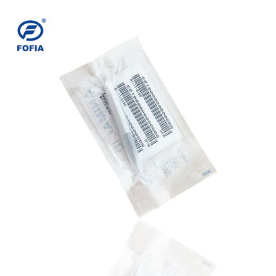 Fofia 2026 New Hot Selling RFID 134.2kHz Dog Animal ID Microchip Split Type Plastic ZS008Waterproof Blue 3-Year Warranty for Pet