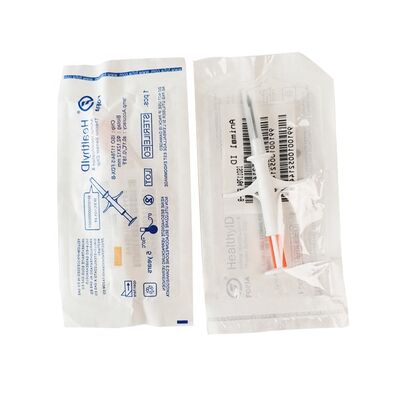 ICAR รับรอง Fofia เครื่องฉีดความร้อนใหม่ที่ตรวจจับอุณหภูมิ RFID สีขาว HT001 เครื่องระบุตัวสัตว์ กันน้ํา สุนัข แมวสัตว์เลี้ยง 1.5